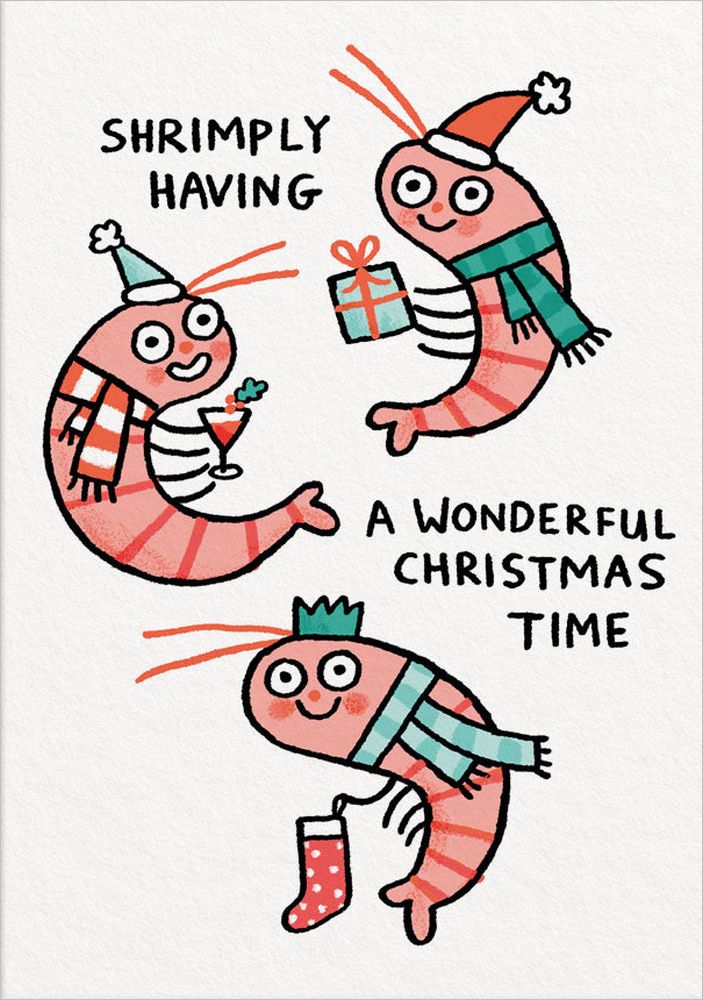 Card-Shrimply Wonderful Christmas