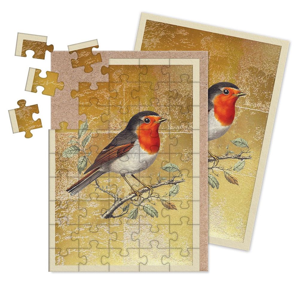 Jigsaw Card-45pc-Robin