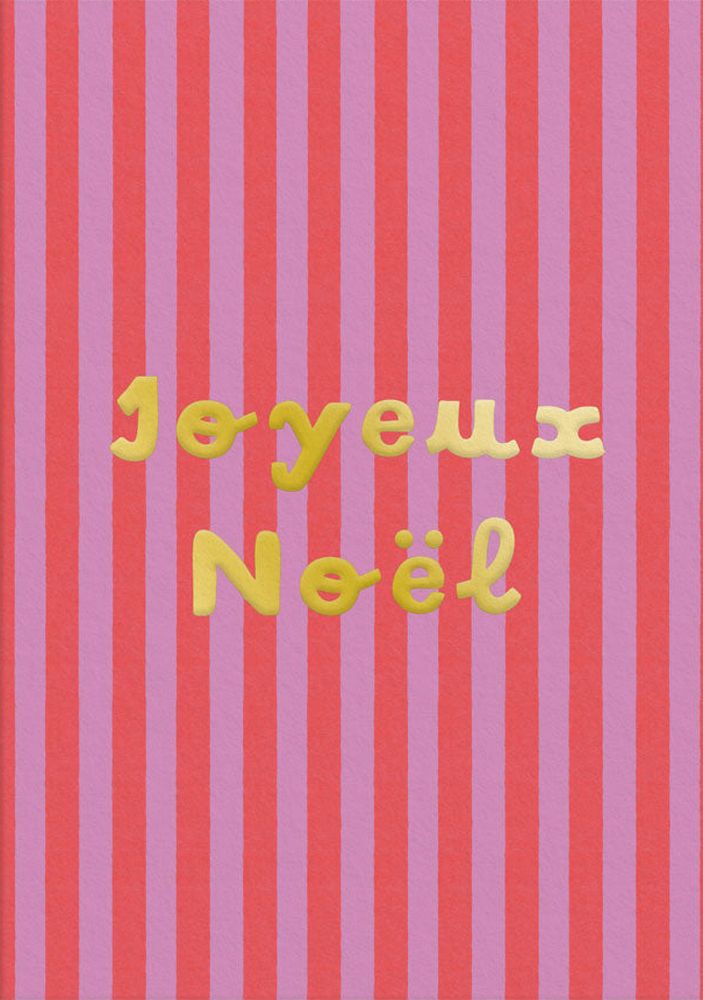 Foil Card-Joyeux Noel