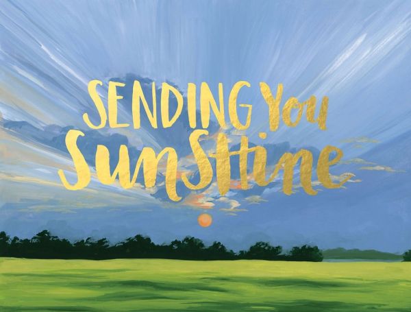 Foil Card-Sending Sunshine