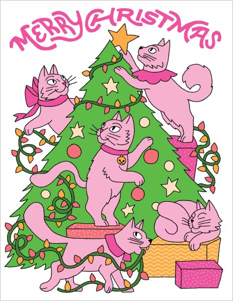 Card-Tinsel Trouble