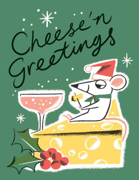 Card-Cheese'n Greetings