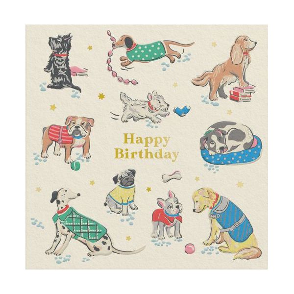 Cath Kidston Mini Card-Dogs