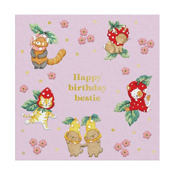Cath Kidston Mini Card-Bestie Birthday