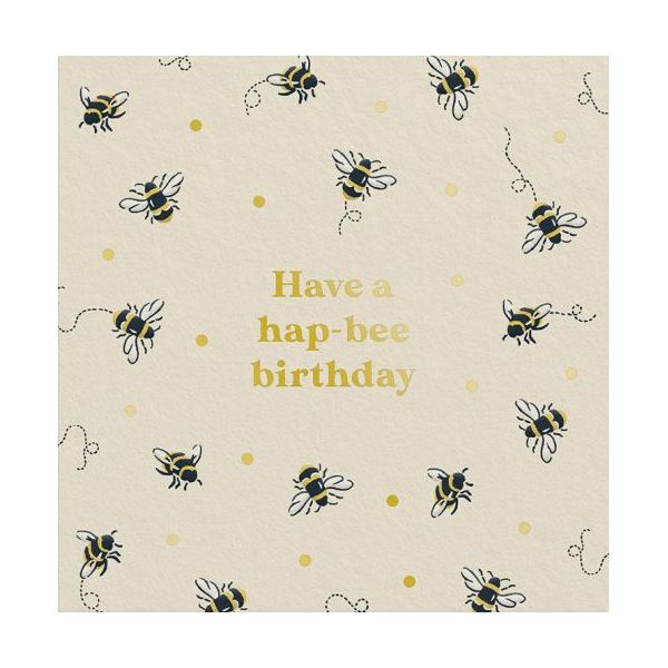 Cath Kidston Mini Card-Bees Birthday