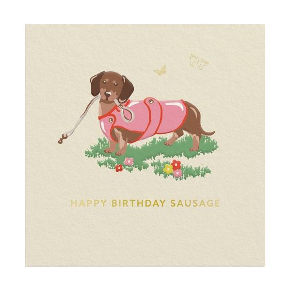 Cath Kidston Mini Card-Dachshund