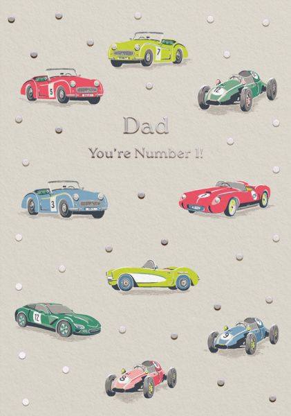 Cath Kidston Card-No 1 Dad