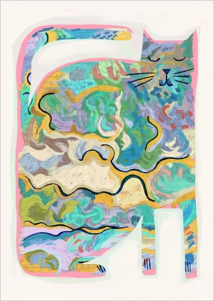 Card-Vincat Catscapes