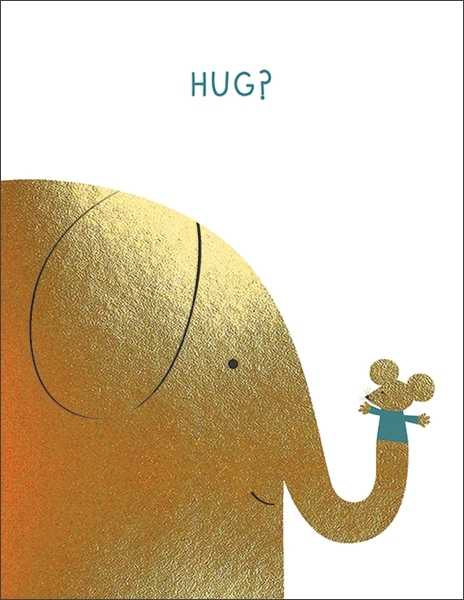 Foil Card-Elephant Hugs