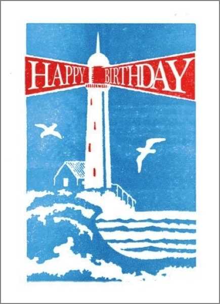 Card-Birthday Lighthouse