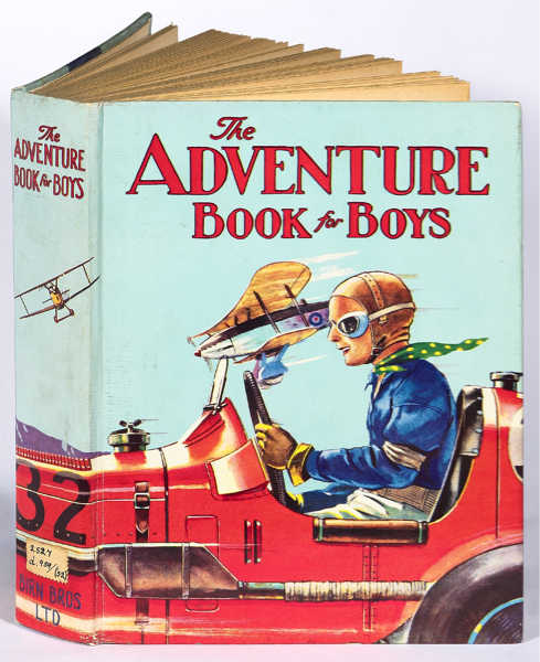 Laser Cut Card-The Adventure Book For Boys