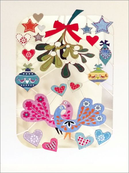 Card-Turkeys and Mistletoe