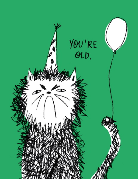 Card-Snitty Kitty Birthday