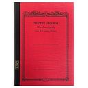 CD Notebook-B5 Lined Red