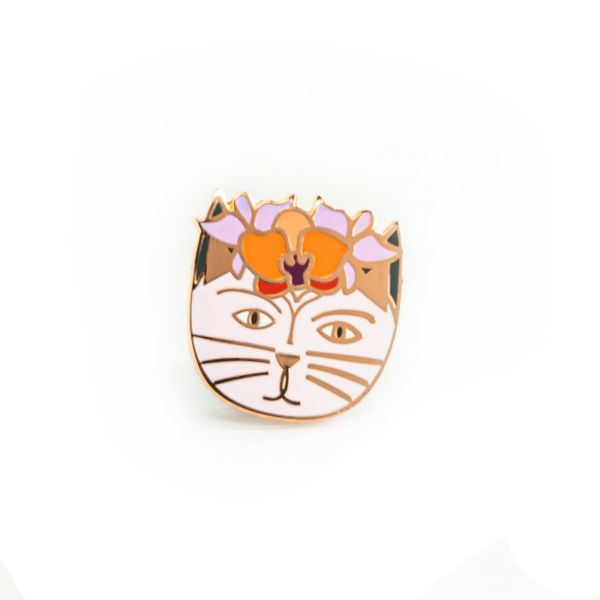 Enamel Pin-Georgia O'Kitty