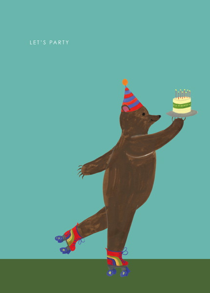 Card-Party Bear