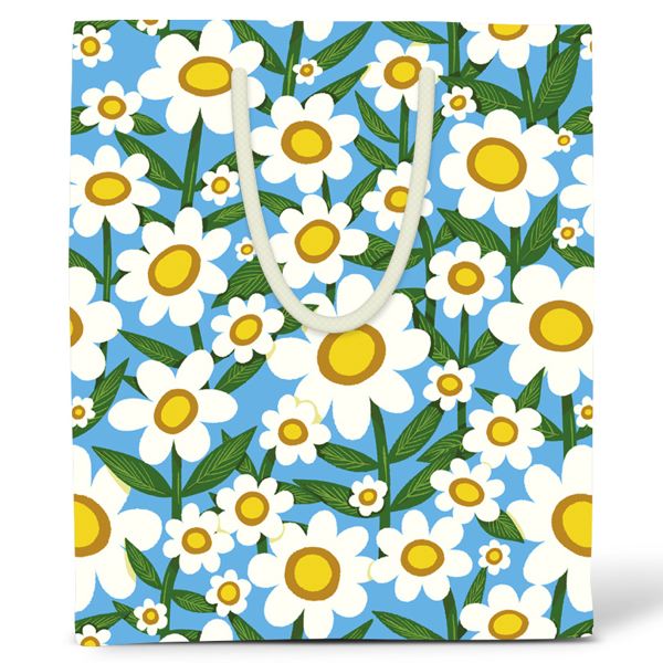 Gift Bag Large-Daisies