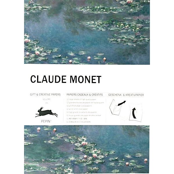 Gift and Creative Papers Book-Claude Monet