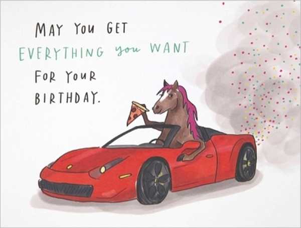 Card-Pony Ferrari