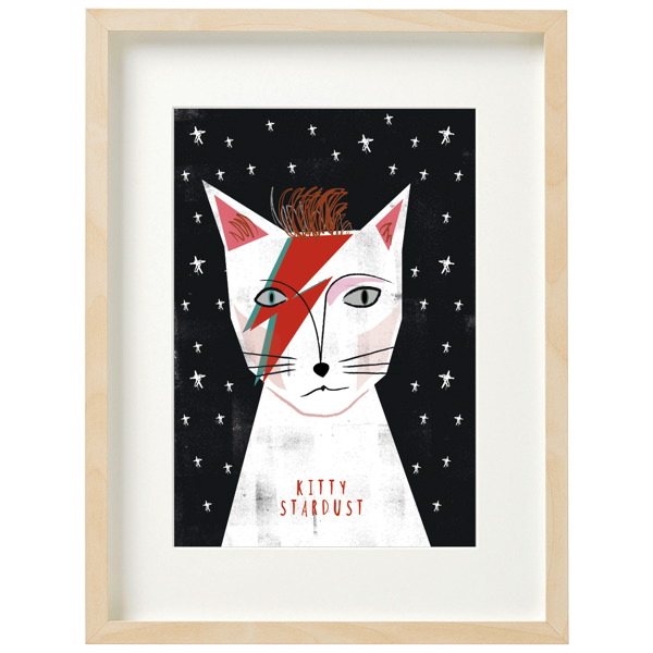 Art Print-Kitty Stardust