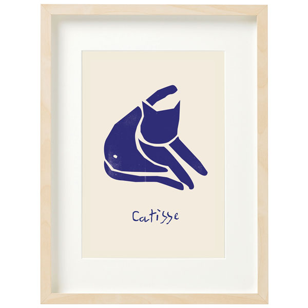 Art Print-Cattise Blue