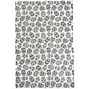 Wrap-Skulls Black On Natural