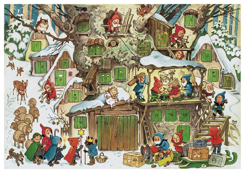 Advent Cal-Poster-Gnomes' Workshop