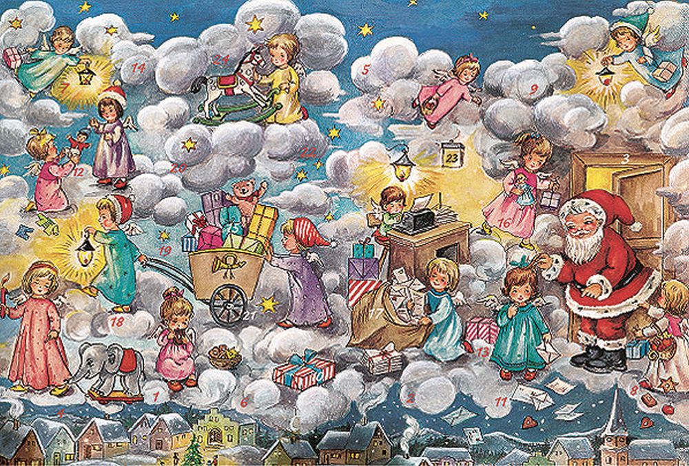 Advent Cal-Card-Heaven's Workshop