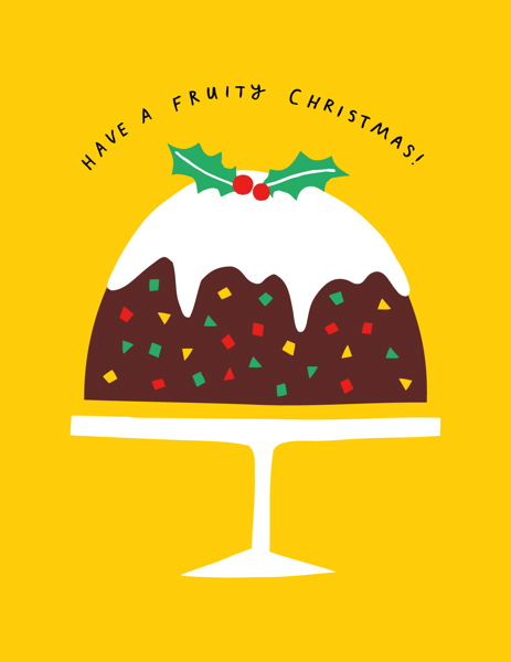 Card-Fruity Christmas