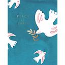 Foil Card-Peace Doves
