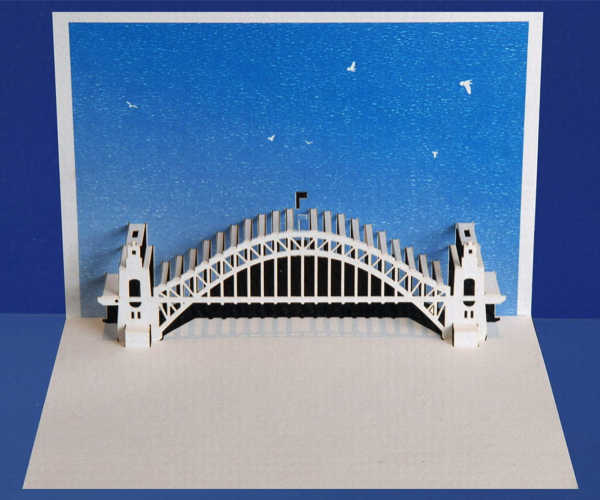 3D Card-Sydney Harbour Bridge