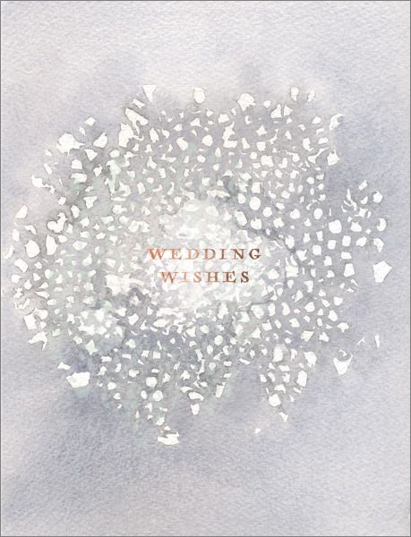 Foil Card-Wedding Wishes
