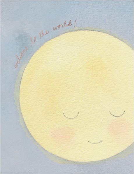 Foil Card-Baby Moon