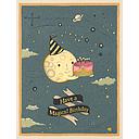 Foil Card-Moon Cake Birthday