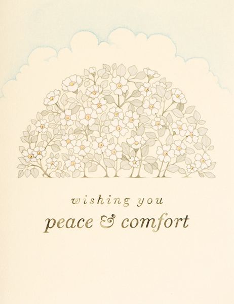 Foil Card-Peace and Comfort