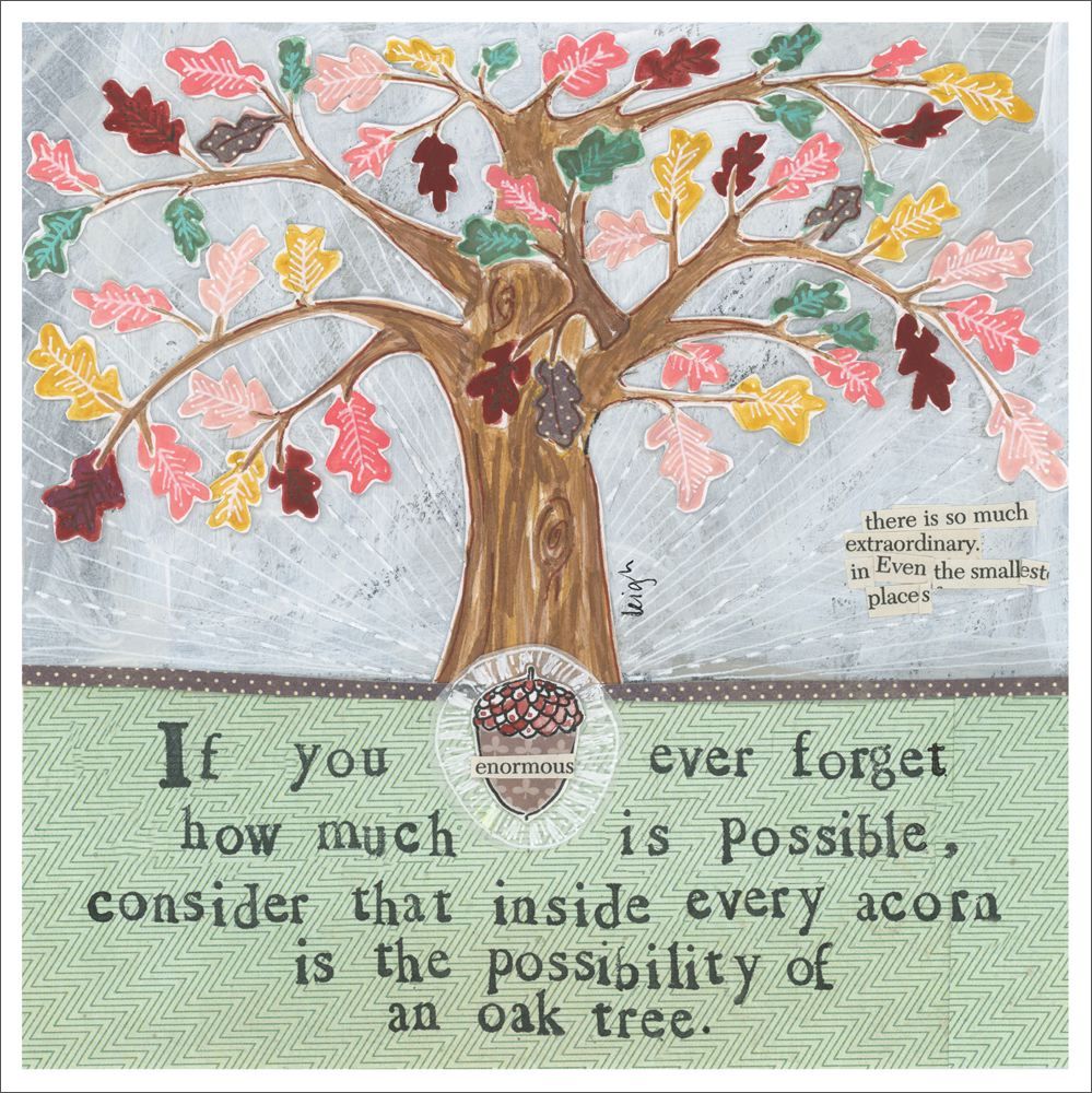 Card-Oak Tree