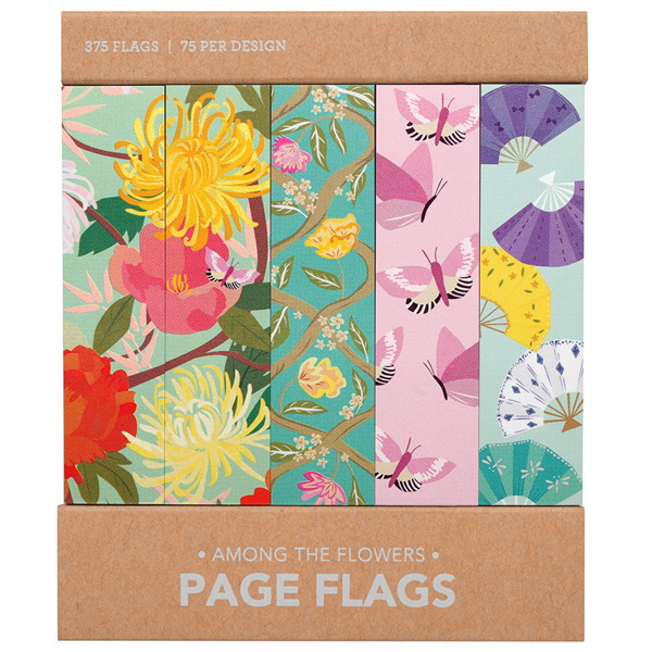Page Flags-Among the Flowers