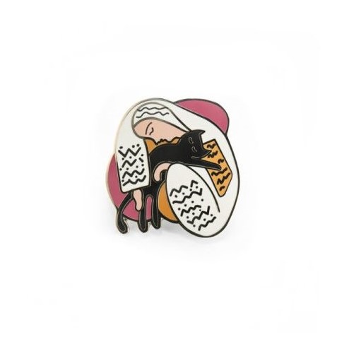 Enamel Pin-Catisse Hug