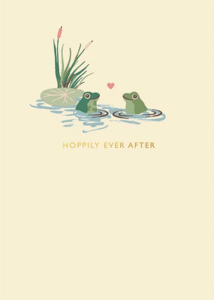 Cath Kidston Foil Card-Hoppily Ever After