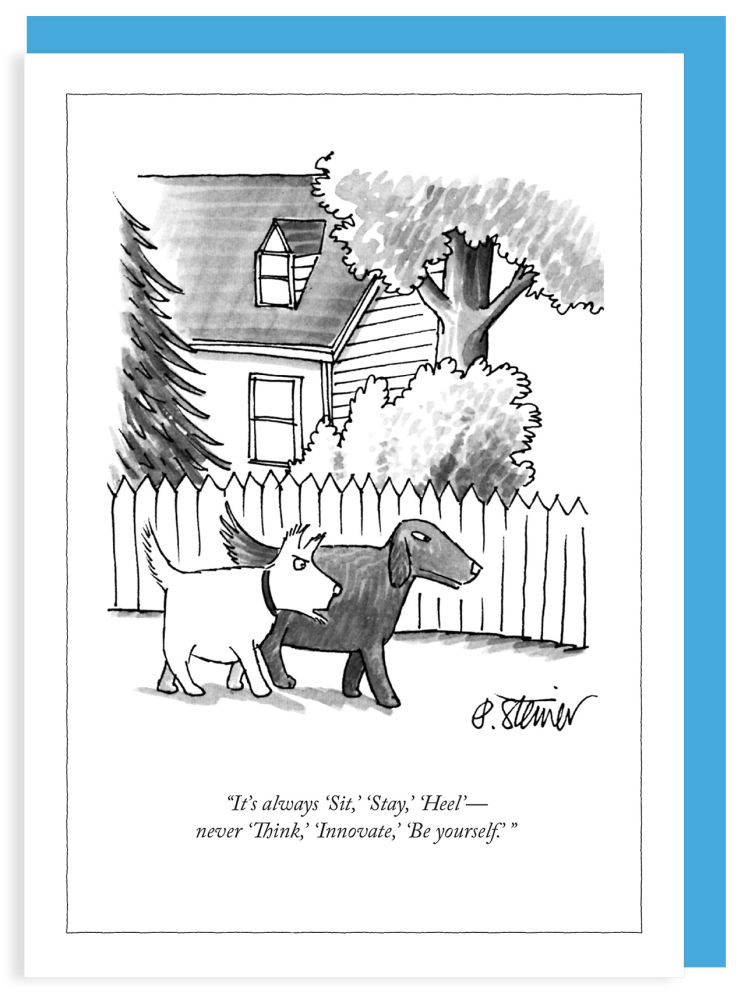 Card-It's Always Sit, Stay, Heel