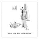 Flex Magnet-Never, Ever Think 