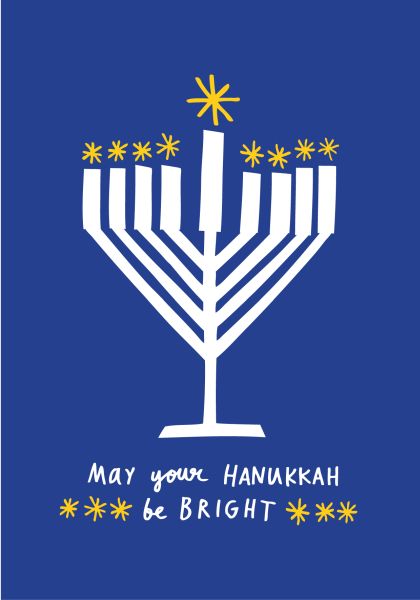 Card-Menorah