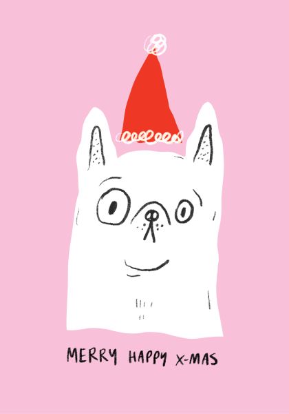 Card-Merry Happy X-Mas