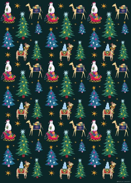 Wrap-Christmas Animals