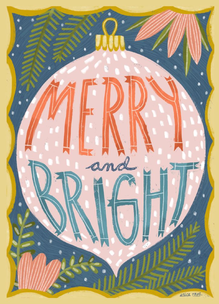 Card-Merry & Bright
