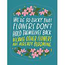 Sticker Card-Already Blooming
