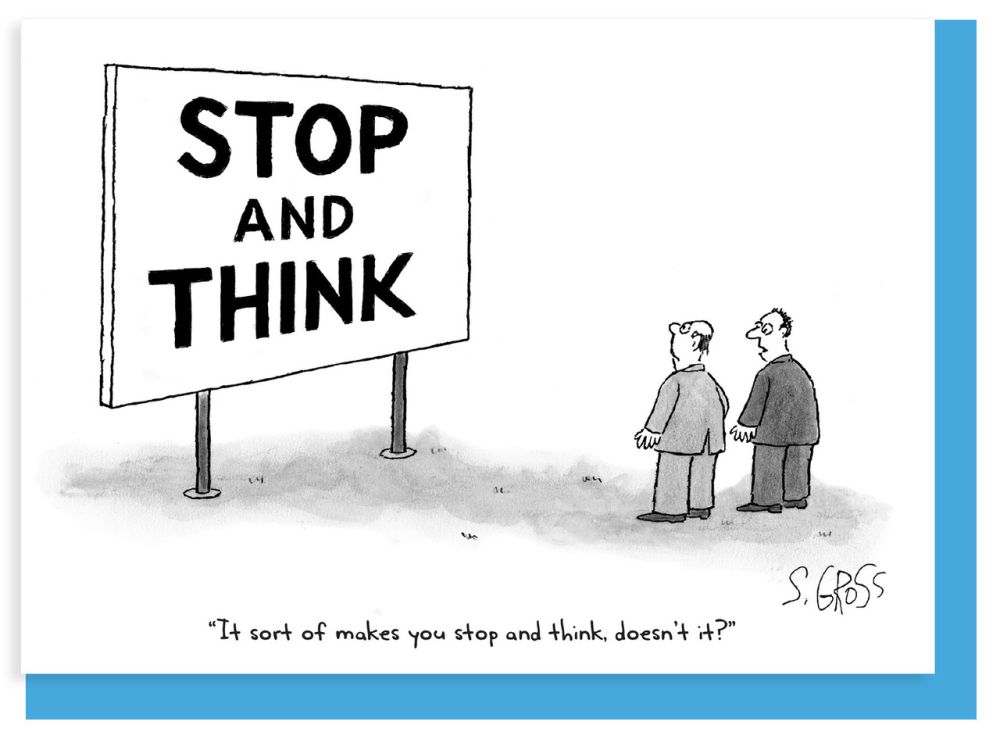 Card-Stop and Think