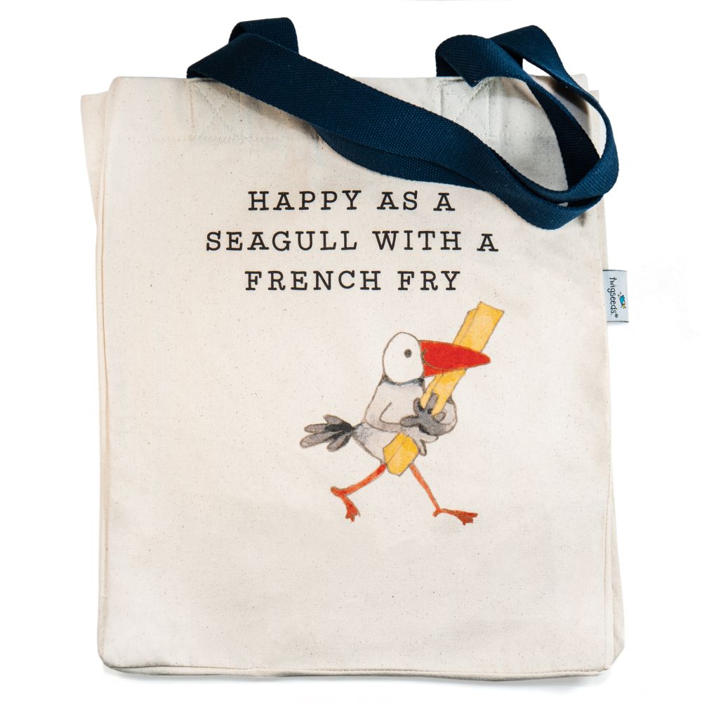 Large Tote Bag-French Fry