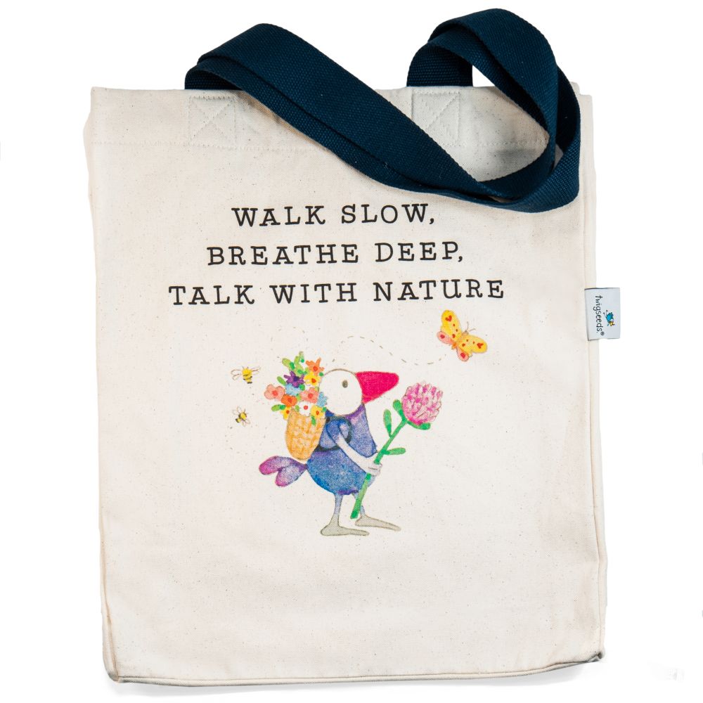 Large Tote Bag-Breathe