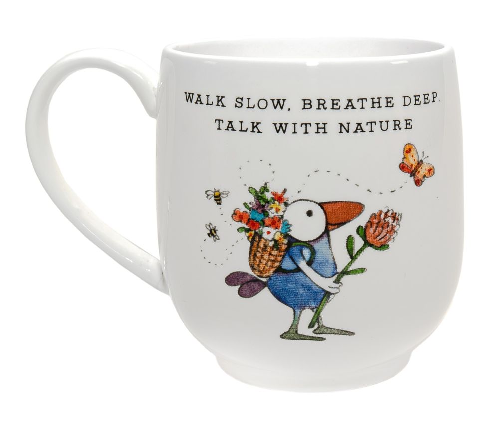 Fine Bone China Cup-Breathe